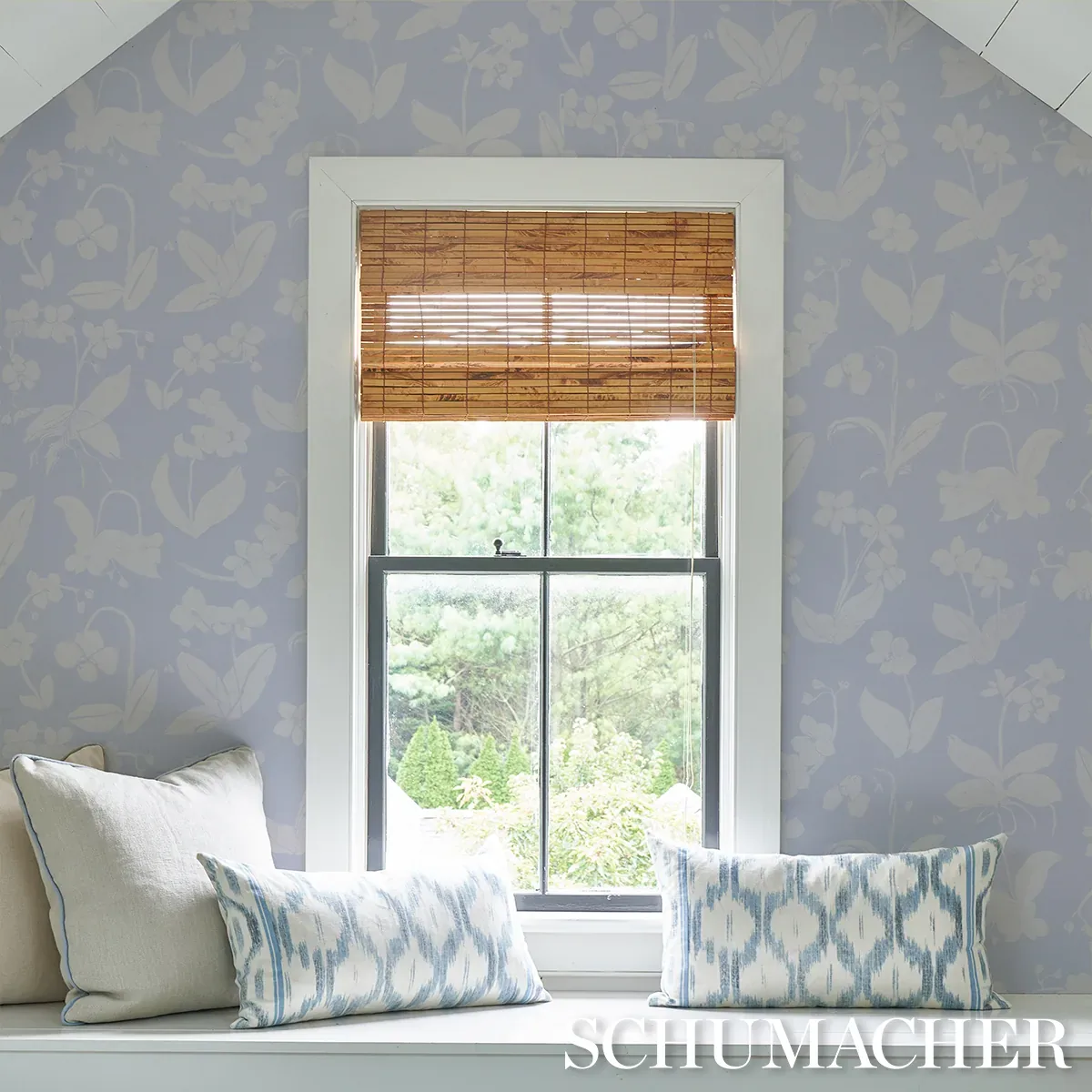 ORCHIDS HAVE DREAMS - SKY Schumacher Wallpaper | Wallpaper T ORCHIDS HAVE DREAMS SKY Schumacher Wallpaper wallpaper - SKU 5014101