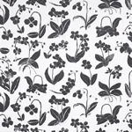 ORCHIDS HAVE DREAMS - SOFT BLACK Schumacher Wallpaper | Wall ORCHIDS HAVE DREAMS SOFT BLACK Schumacher Wallpaper wallpaper - SKU 5014100