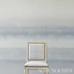 ORISSA PANEL ALABASTER Schumacher Wallpaper wallpaper - SKU 5011450