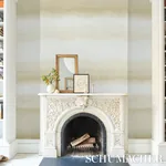 ORISSA PANEL NATURAL Schumacher Wallpaper wallpaper - SKU 5011452
