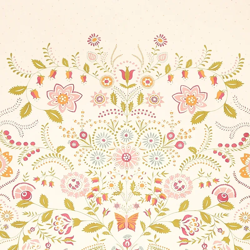 ORLA PANEL - MAGENTA Schumacher Wallpaper | Wallpaper Twins ORLA PANEL MAGENTA Schumacher Wallpaper wallpaper - SKU 5012150