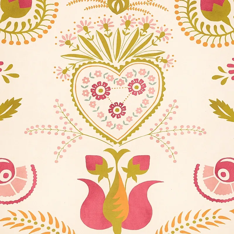 ORLA PANEL - MAGENTA Schumacher Wallpaper | Wallpaper Twins ORLA PANEL MAGENTA Schumacher Wallpaper wallpaper - SKU 5012150