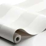 ORUST STRIPE GREY Schumacher Wallpaper wallpaper - SKU 8881