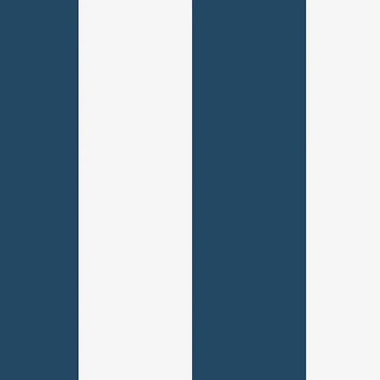 Schumacher ORUST STRIPE wallpaper, color NAVY, SKU 8878