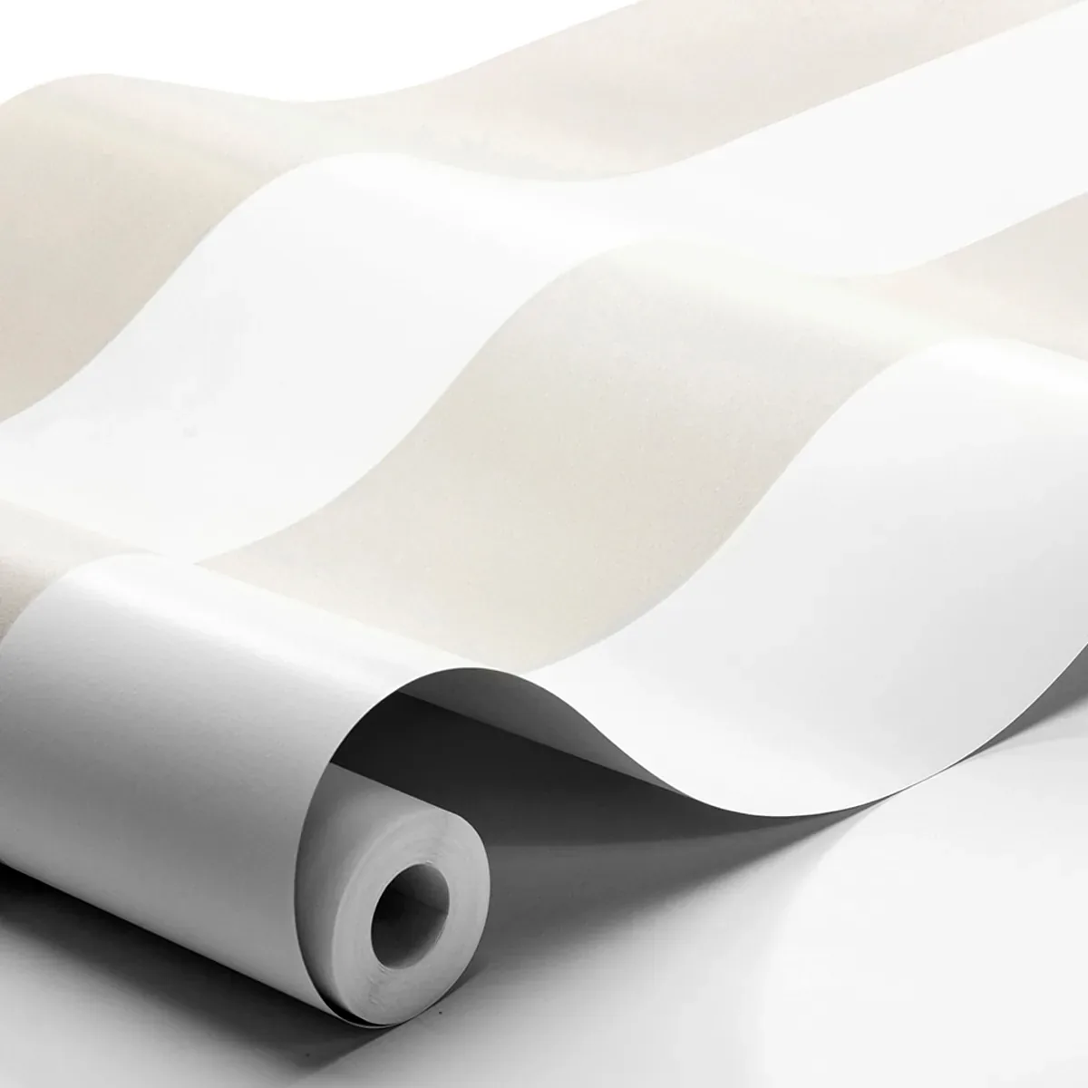 ORUST STRIPE STONE Schumacher Wallpaper wallpaper - SKU 8879