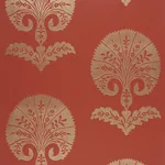OTTOMAN FLOWER - PAPRIKA Schumacher Wallpaper | Wallpaper Tw OTTOMAN FLOWER PAPRIKA Schumacher Wallpaper wallpaper - SKU 5005083