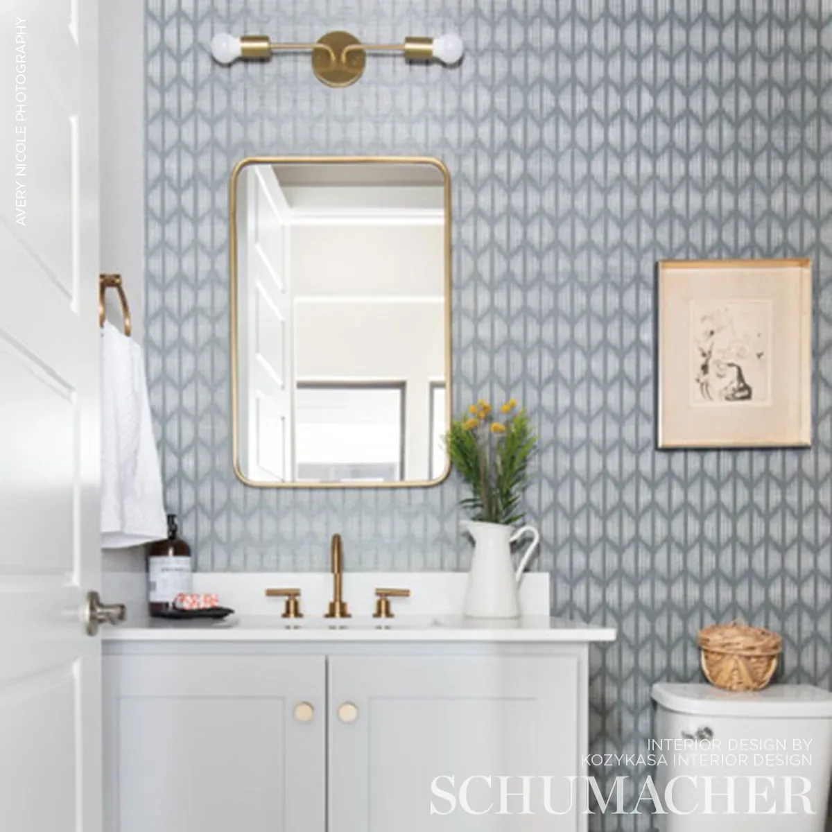 OVINGTON SISAL MINERAL Schumacher Wallpaper wallpaper - SKU 5008273