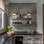 OVINGTON STONE Schumacher Wallpaper wallpaper - SKU 5008135