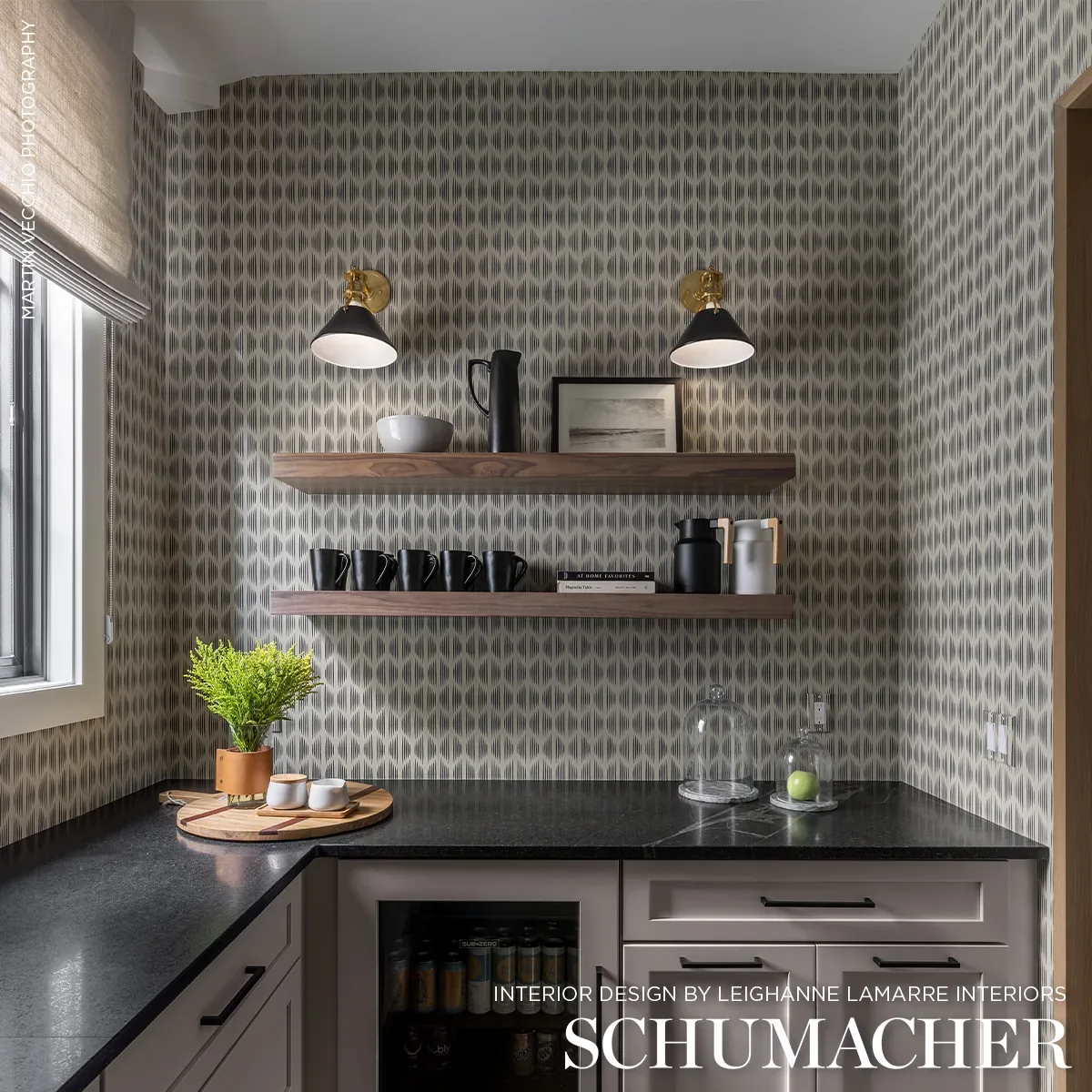 OVINGTON STONE Schumacher Wallpaper wallpaper - SKU 5008135