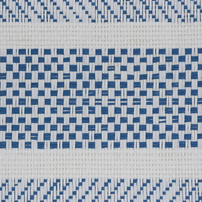 OXNARD PAPERWEAVE - BLUE Schumacher Wallpaper | Wallpaper Tw OXNARD PAPERWEAVE BLUE Schumacher Wallpaper wallpaper - SKU 5011302