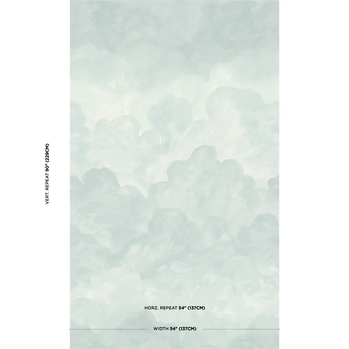 PAINTED SKY AIR Schumacher Wallpaper wallpaper - SKU 5016022