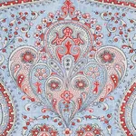 PAISLEY COURT CHAMBRAY Schumacher Wallpaper wallpaper - SKU 5012271