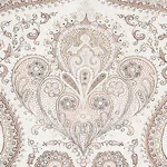 PAISLEY COURT SAND Schumacher Wallpaper wallpaper - SKU 5012272