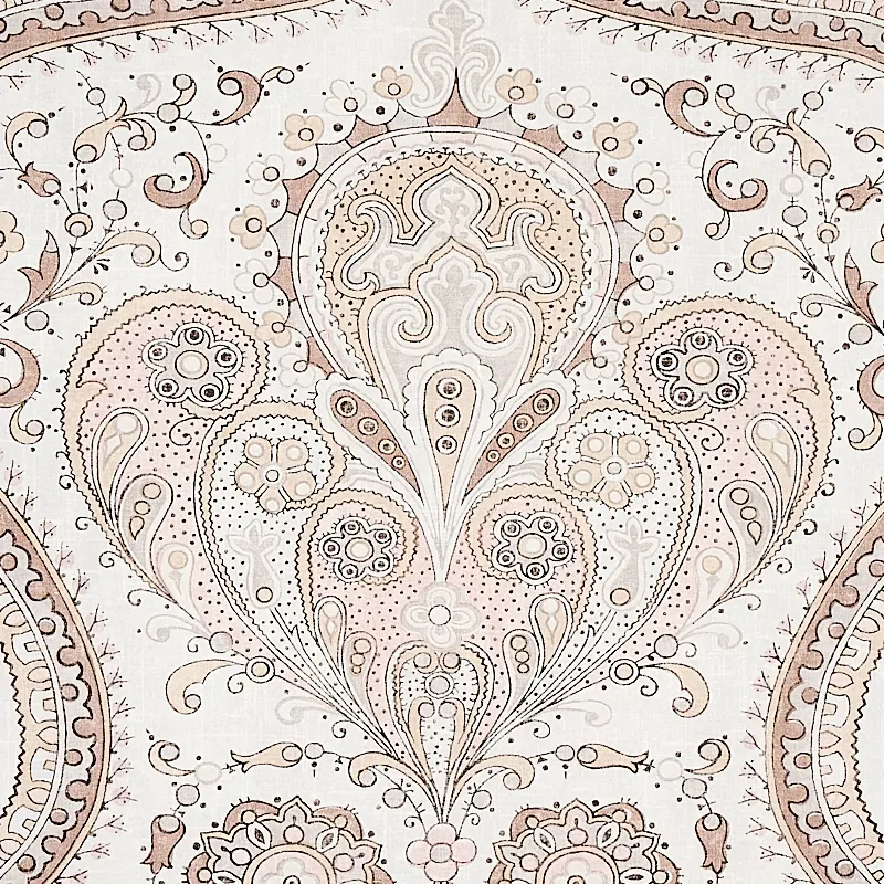 PAISLEY COURT SAND Schumacher Wallpaper wallpaper - SKU 5012272