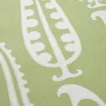 PAISLEY PEAS - GREEN Schumacher Wallpaper | Wallpaper Twins PAISLEY PEAS GREEN Schumacher Wallpaper wallpaper - SKU 5015381