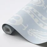 PAISLEY PEAS - SKY Schumacher Wallpaper | Wallpaper Twins PAISLEY PEAS SKY Schumacher Wallpaper wallpaper - SKU 5015380