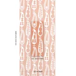 PAISLEY PEAS - TERRACOTTA Schumacher Wallpaper | Wallpaper T PAISLEY PEAS TERRACOTTA Schumacher Wallpaper wallpaper - SKU 5015383