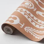 PAISLEY PEAS - TERRACOTTA Schumacher Wallpaper | Wallpaper T PAISLEY PEAS TERRACOTTA Schumacher Wallpaper wallpaper - SKU 5015383