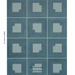 PALINDROME TEAL Schumacher Wallpaper wallpaper - SKU 5015292