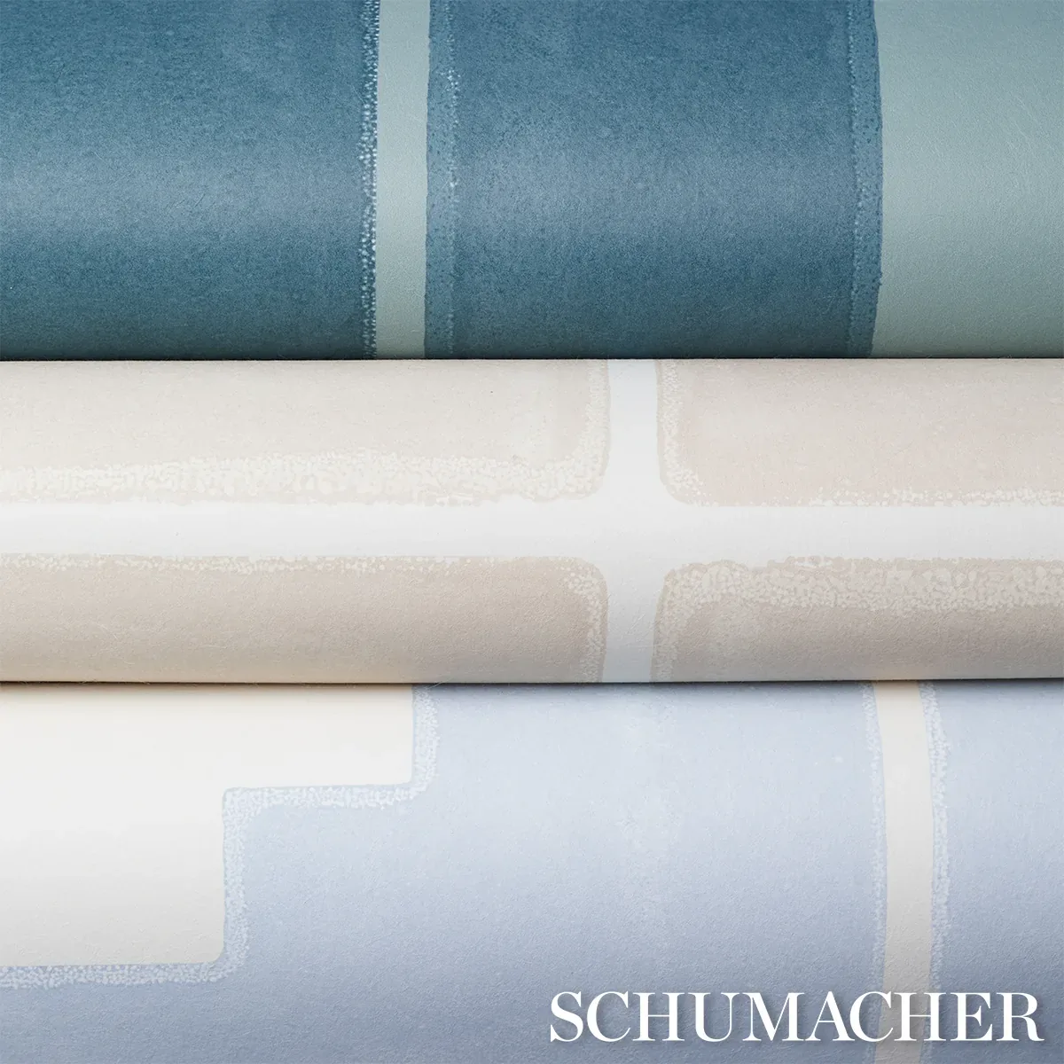 PALINDROME TEAL Schumacher Wallpaper wallpaper - SKU 5015292