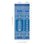 PALLADIO MUGHAL TWO PANEL SET BLUE Schumacher Wallpaper wallpaper - SKU 5016830