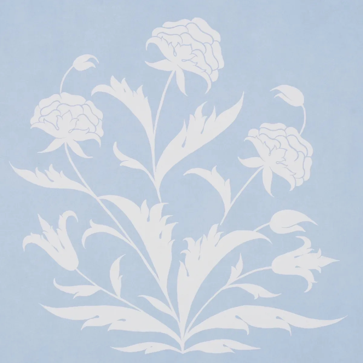 PALLADIO MUGHAL TWO PANEL SET SKY Schumacher Wallpaper wallpaper - SKU 5016831