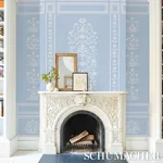PALLADIO MUGHAL TWO PANEL SET SKY Schumacher Wallpaper wallpaper - SKU 5016831