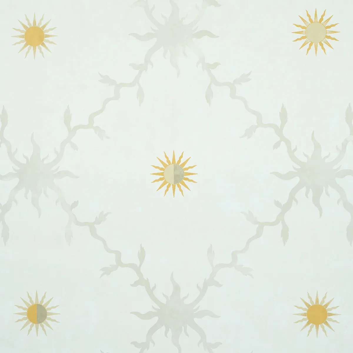 PALLADIO TRELLIS NEUTRAL Schumacher Wallpaper wallpaper - SKU 5011371