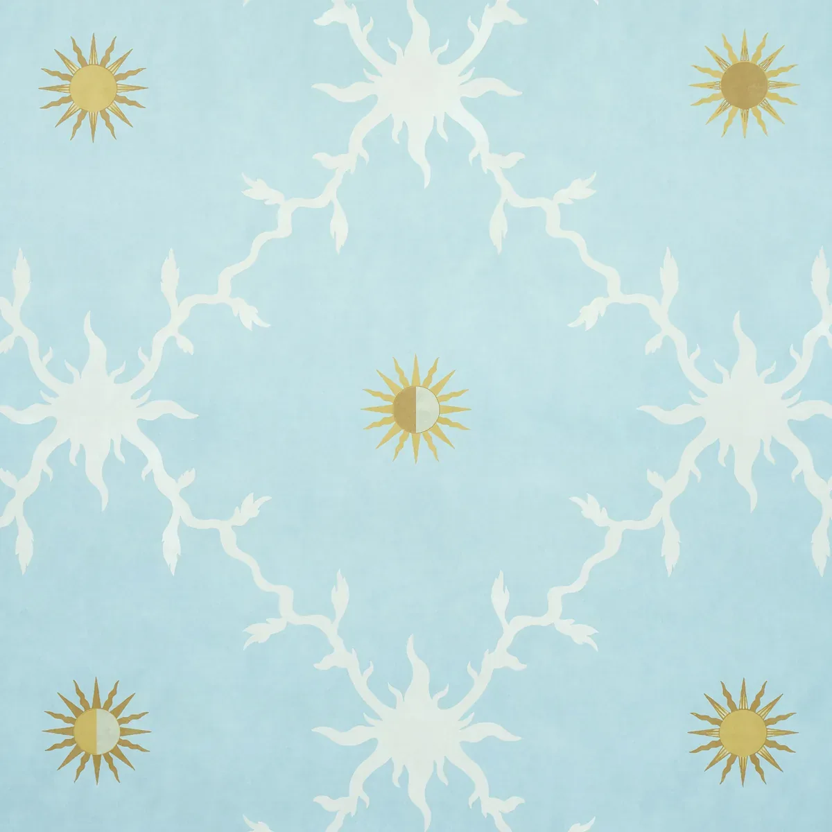 PALLADIO TRELLIS SKY Schumacher Wallpaper wallpaper - SKU 5011370
