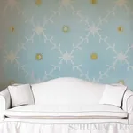 PALLADIO TRELLIS - SKY Schumacher Wallpaper | Wallpaper Twin PALLADIO TRELLIS SKY Schumacher Wallpaper wallpaper - SKU 5011370