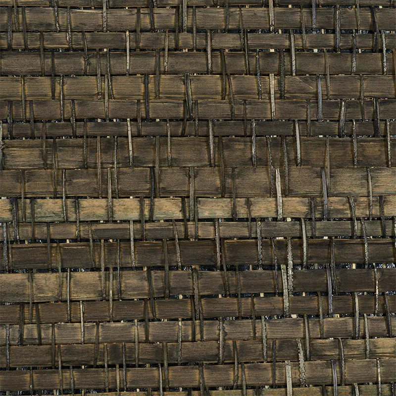 PALM WEAVE BARK Schumacher Wallpaper wallpaper - SKU 5010261