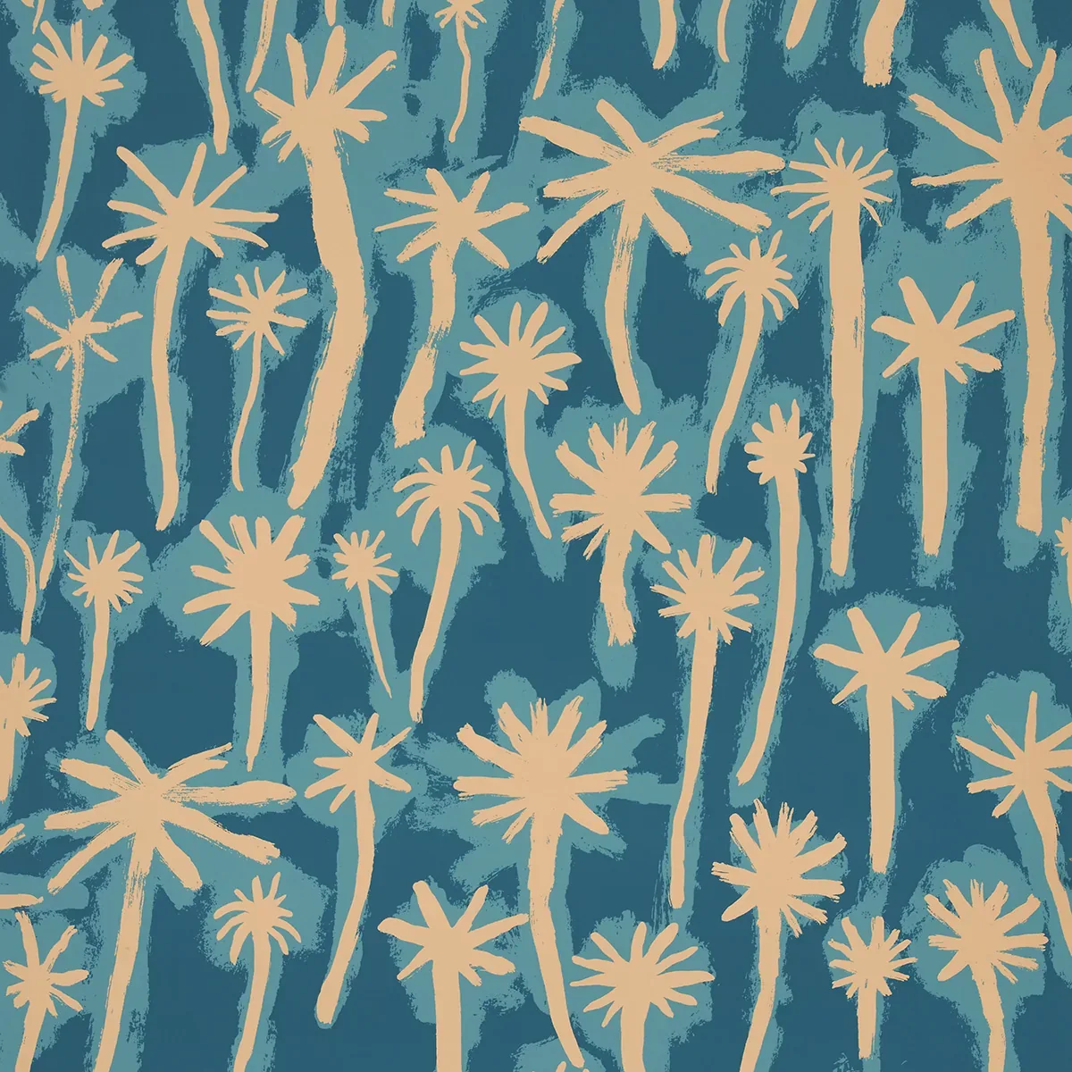 PALMITAS BAHAMA Schumacher Wallpaper wallpaper - SKU 5014601