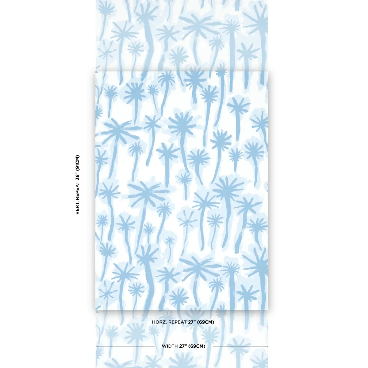 PALMITAS MIST Schumacher Wallpaper wallpaper - SKU 5014602