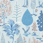 PANDORA - DELFT & ROSE Schumacher Wallpaper | Wallpaper Twin PANDORA DELFT & ROSE Schumacher Wallpaper wallpaper - SKU 5009960