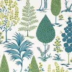 PANDORA PEACOCK Schumacher Wallpaper wallpaper - SKU 5009963