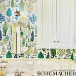 PANDORA PEACOCK Schumacher Wallpaper wallpaper - SKU 5009963