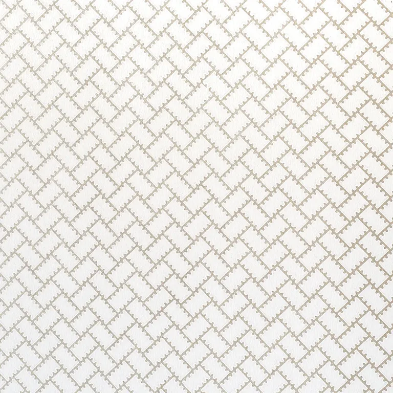 Schumacher PARTERRE wallpaper, color SILVER, SKU 5015081