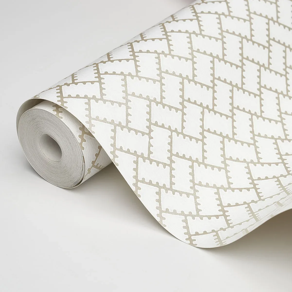 PARTERRE SILVER Schumacher Wallpaper wallpaper - SKU 5015081