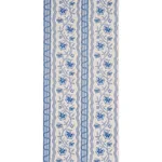 PARVATI FLORAL STRIPE DELFT Schumacher Wallpaper wallpaper - SKU 5017332