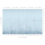 PASCAL CAMPION'S NEW YORK SKYLINE BLUE Schumacher Wallpaper wallpaper - SKU 5016190