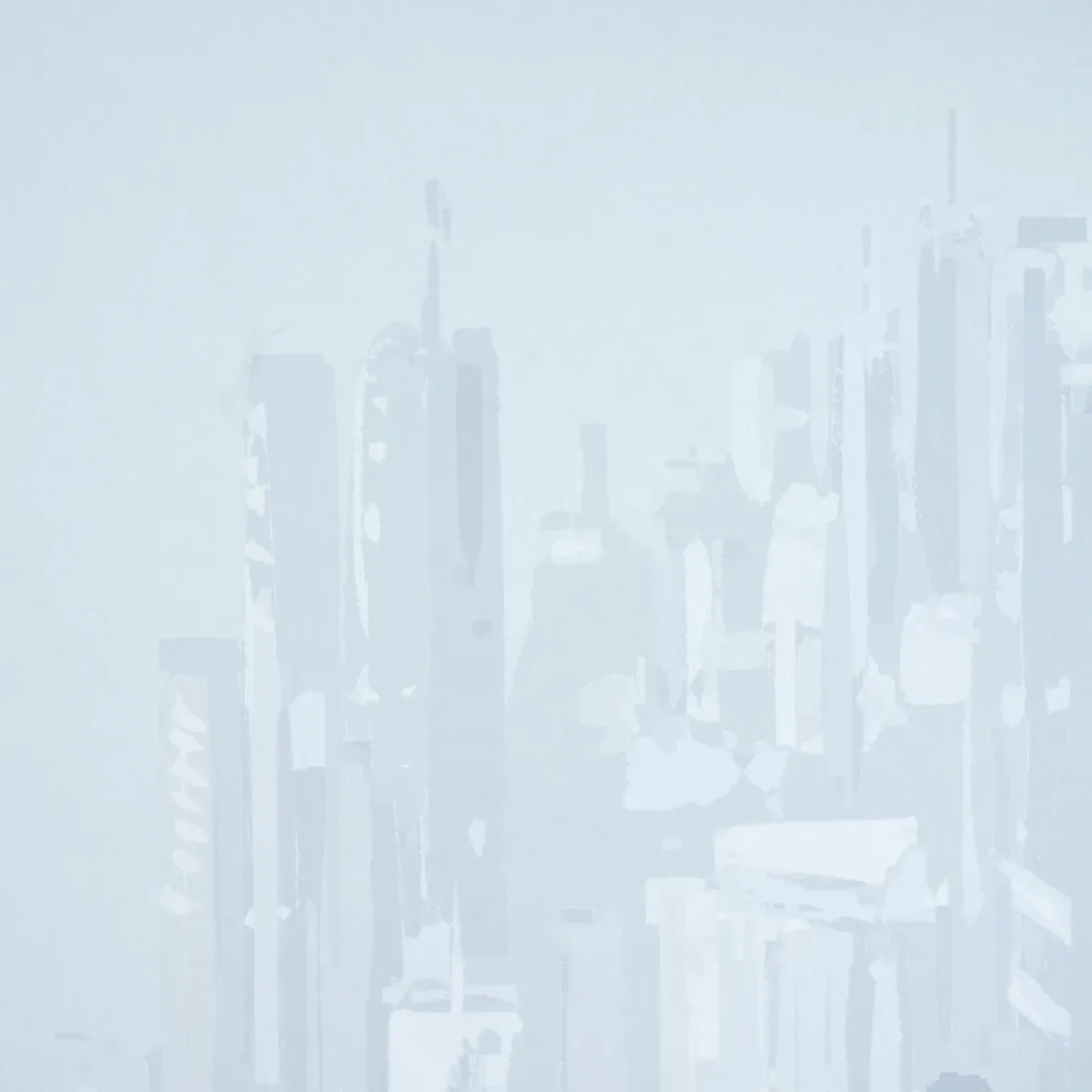 PASCAL CAMPION'S NEW YORK SKYLINE BLUE Schumacher Wallpaper wallpaper - SKU 5016190
