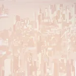 PASCAL CAMPION'S NEW YORK SKYLINE BLUSH Schumacher Wallpaper wallpaper - SKU 5016191