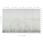 PASCAL CAMPION'S NEW YORK SKYLINE SOFT GRAY Schumacher Wallpaper wallpaper - SKU 5016192