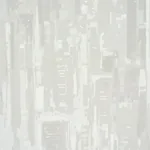 PASCAL CAMPION'S NEW YORK SKYLINE SOFT GRAY Schumacher Wallpaper wallpaper - SKU 5016192