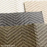PEARCE HERRINGBONE SMOKE Schumacher Wallpaper wallpaper - SKU 5006172