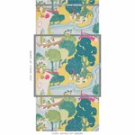 PEARL RIVER YELLOW Schumacher Wallpaper wallpaper - SKU 5008442