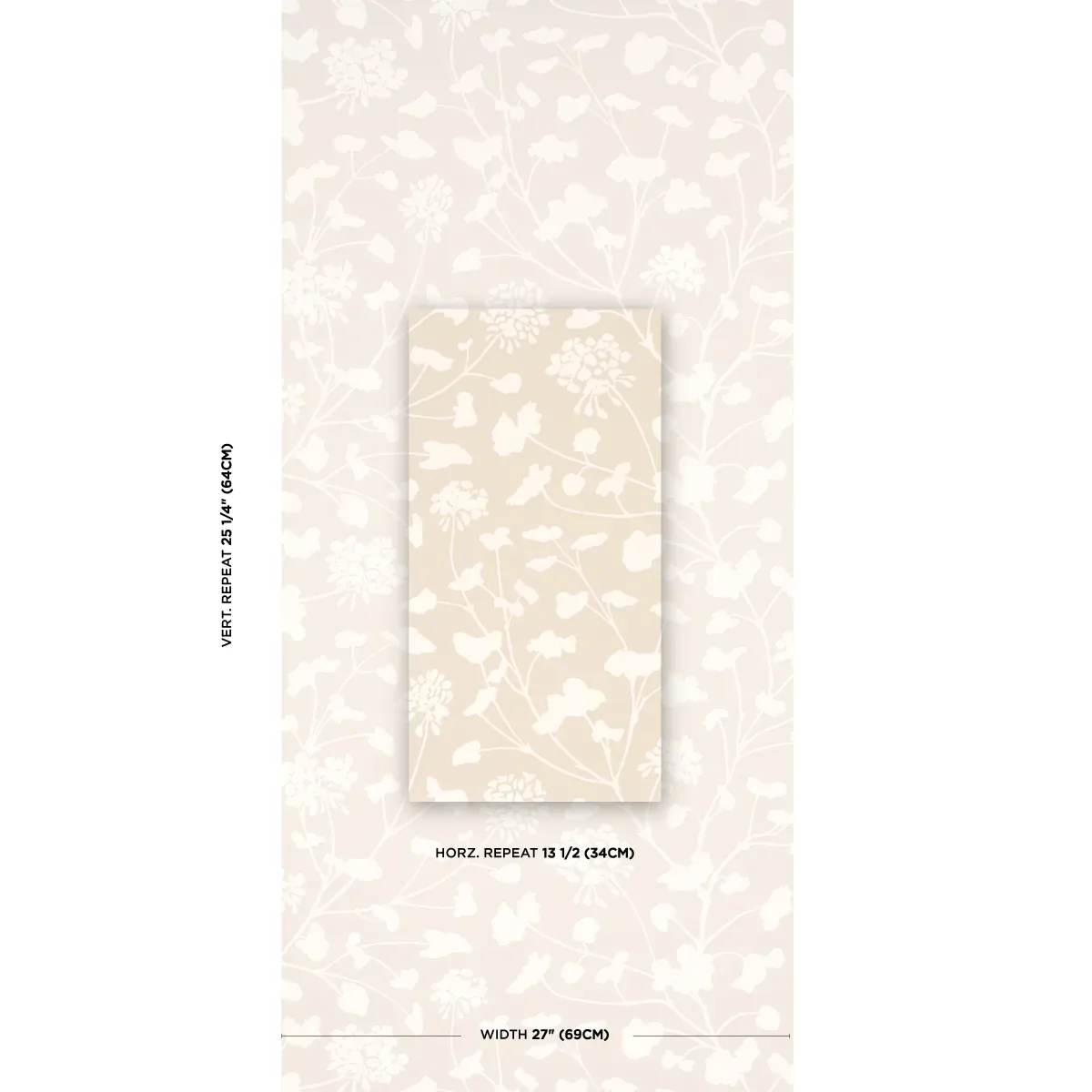 PENNICK NEUTRAL Schumacher Wallpaper wallpaper - SKU 5010541