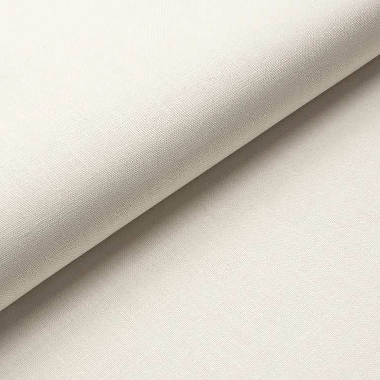 Schumacher PERFORMANCE LINEN WALLCOVERING wallpaper, color IVORY, SKU 5014520