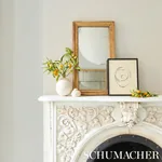 PERFORMANCE LINEN WALLCOVERING - IVORY Schumacher Wallpaper PERFORMANCE LINEN WALLCOVERING IVORY Schumacher Wallpaper wallpaper - SKU 5014520