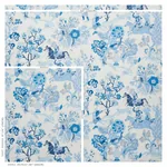 PERSIAN LANCERS - PORCELAIN Schumacher Wallpaper | Wallpaper PERSIAN LANCERS PORCELAIN Schumacher Wallpaper wallpaper - SKU 5010461